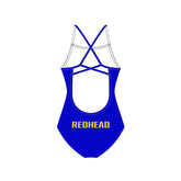 Girls Chlorine Proof One Piece - Plain Redhead SLSC